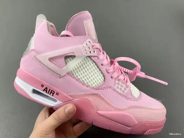 Reps TBK PINK 4 OFF-WHITE X JORDAN 0518